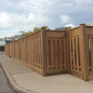 Fencing construction