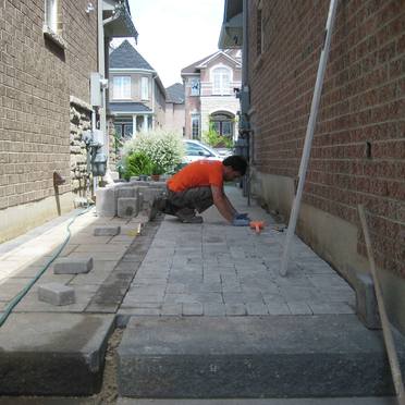 Walkways construction