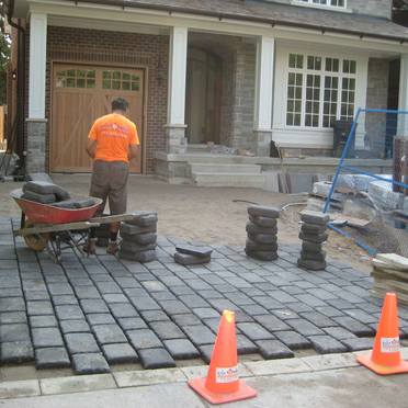 Driveway construction