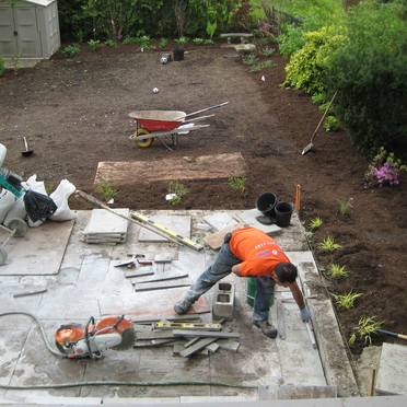 Patio construction